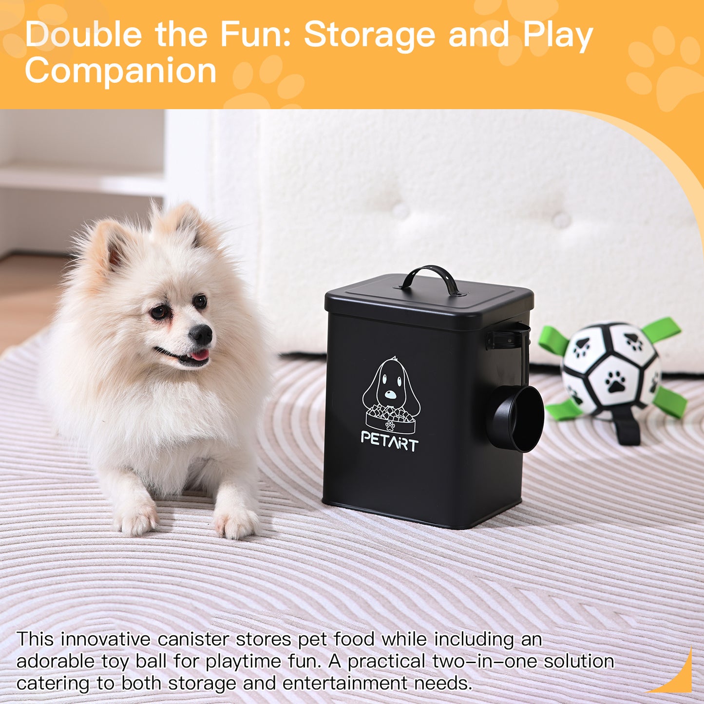Metal Pet food Storage Container