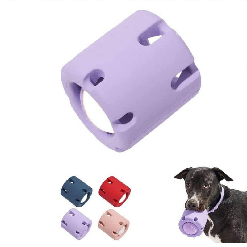 Dog Tennis Cup Natural Rubber Bite-resistant Toy