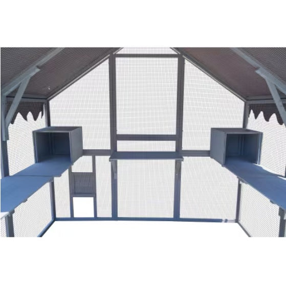 Outdoor Cat House & Playpen – A Safe Haven for Your Furry Friends!