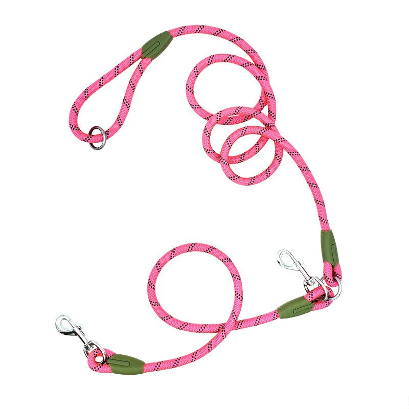 πΎ Reflective Nylon Dog Leash β Safety & Comfort for Every Walk! πΎ
