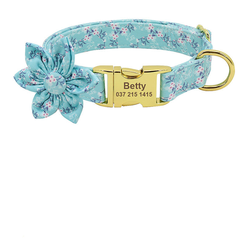 Fashion Printed pet Collar Personalized Nylon Dog Collar