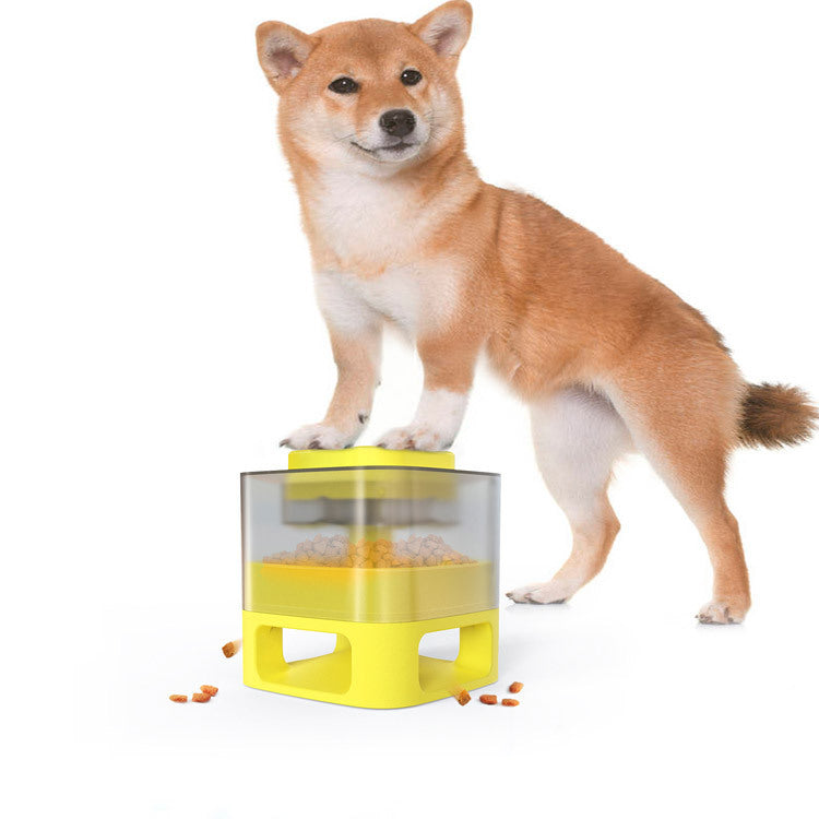 Square Bullet Food Container – Fun & Interactive Slow Feeder for Dogs