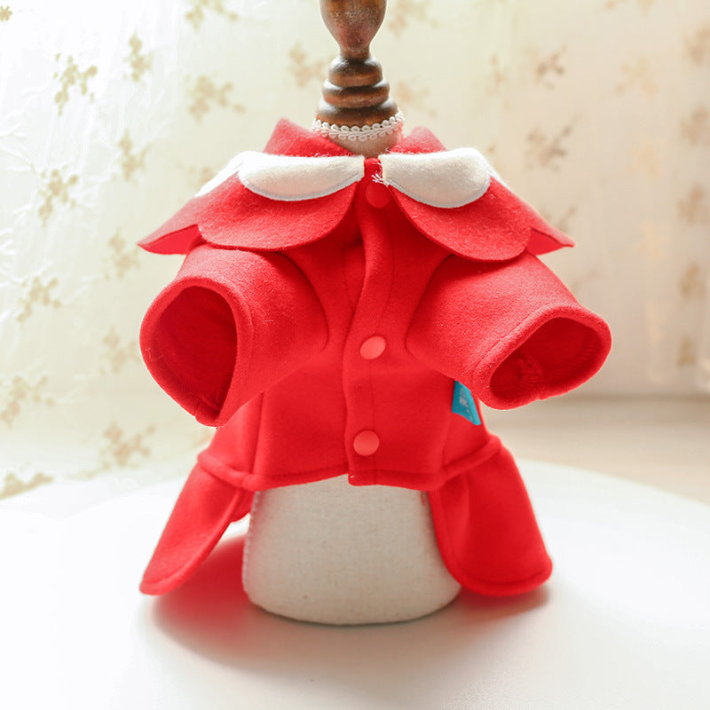 Winter Woolen Cloth Student British Style