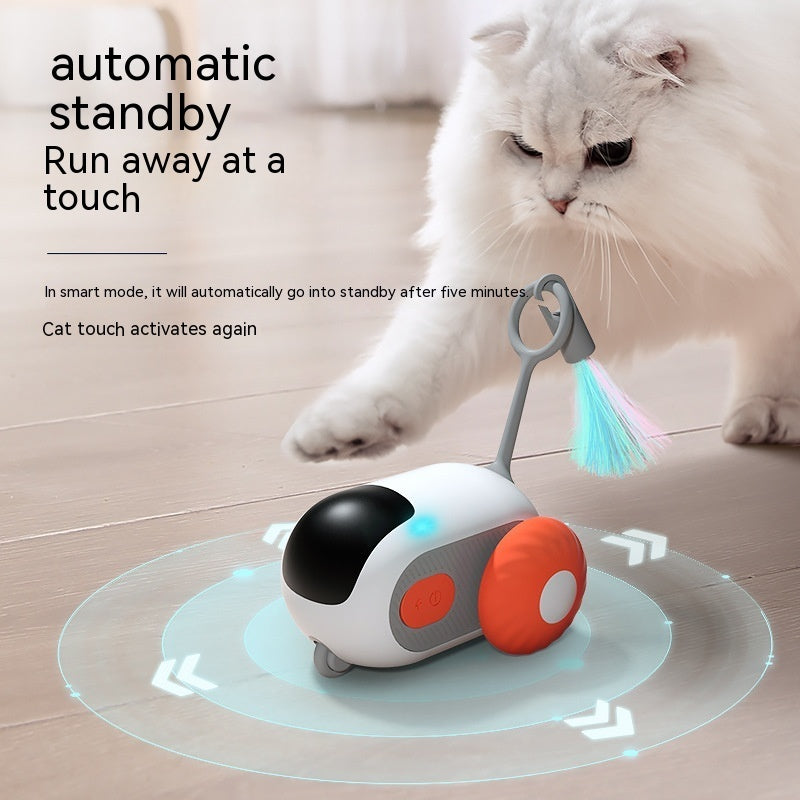 Crazy-Joy Car – Remote Control Electric Cat Toy