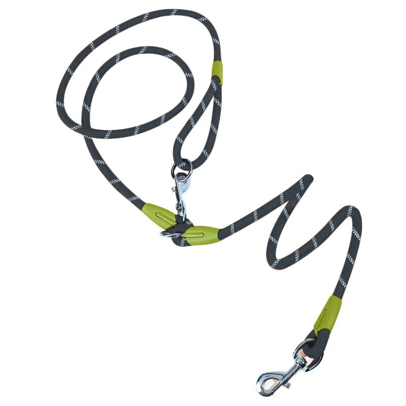 πΎ Reflective Nylon Dog Leash β Safety & Comfort for Every Walk! πΎ