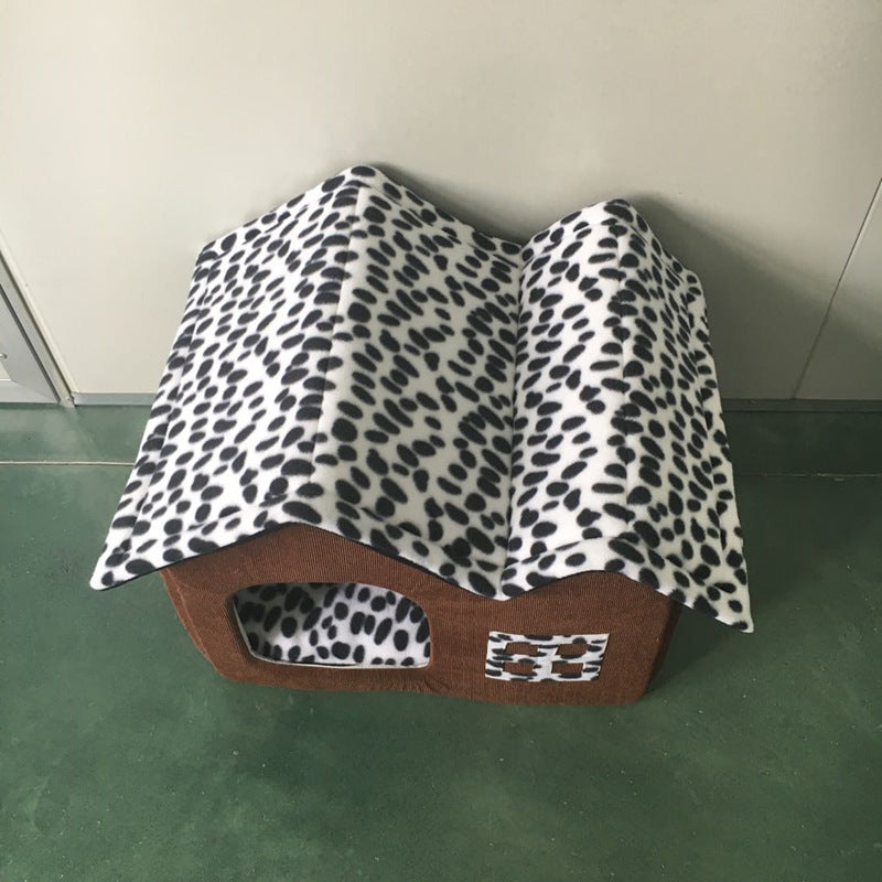 Pet kennel Double Roof Dog House
