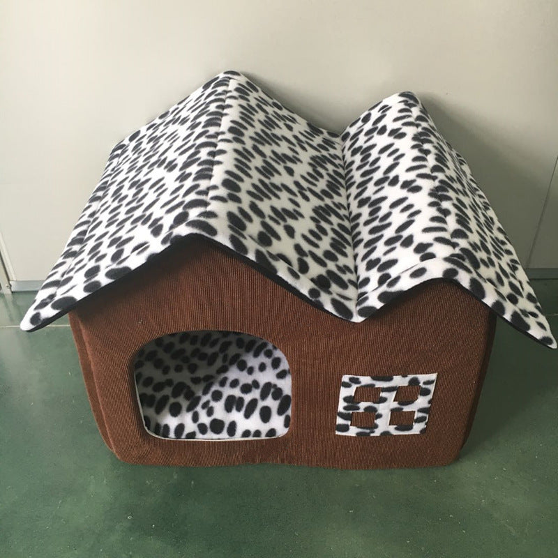 Pet kennel Double Roof Dog House