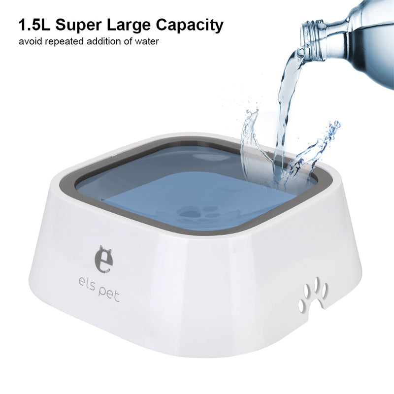 Anti-Spill Pet Floating Water Bowl – Keep Your Pet Hydrated Without the Mess!