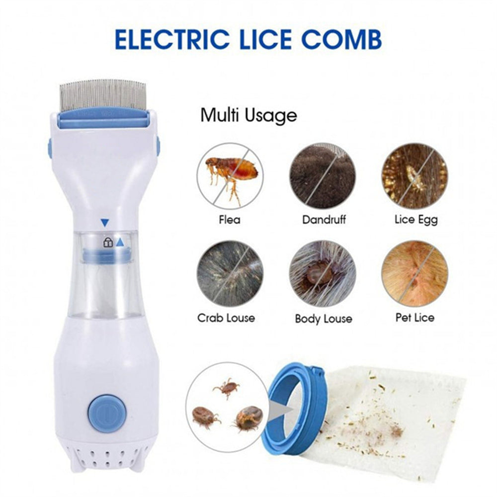 Electric Lice Grabber – Chemical-Free Pest Control for Pets