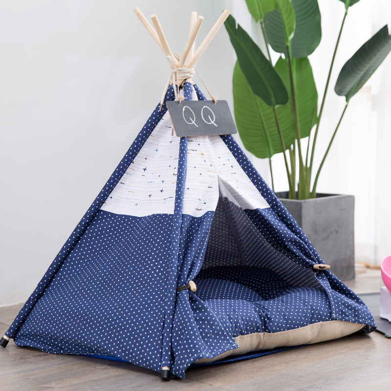 Pet Tent Wooden Nest