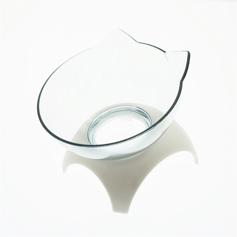 15° Tilted Cat Bowl – Comfortable & Healthy Feeding for Your Pet!