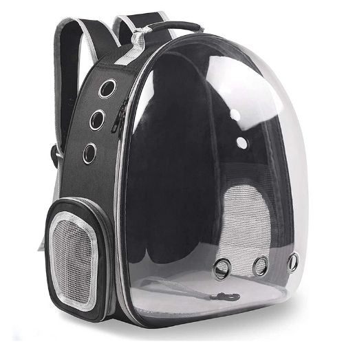 Transparent Capsule Pet Backpack – Travel in Style & Comfort!