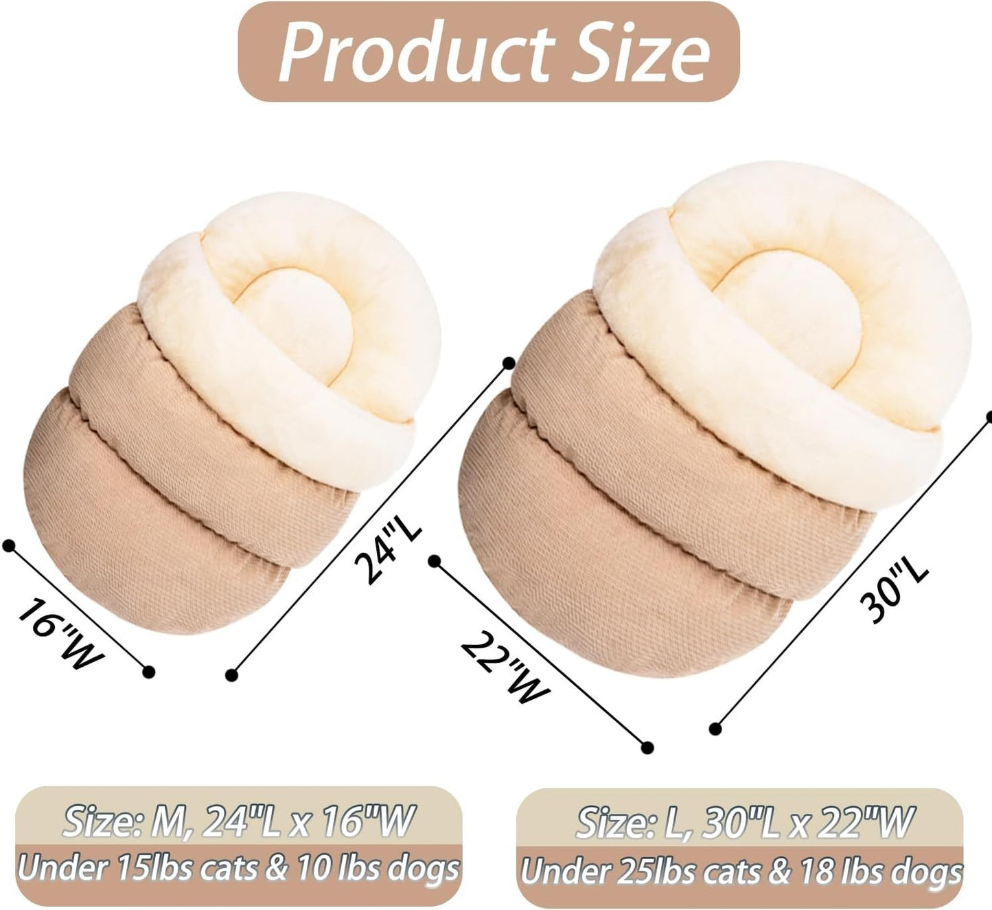 Pet Bed Ultra Soft Cute Plush Slipper