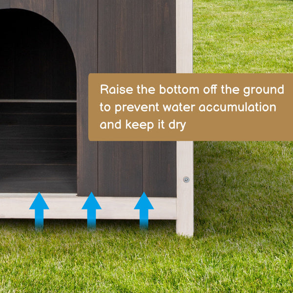 2-Story Wooden Feral Cat House – A Cozy Haven for Your Feline Friends!