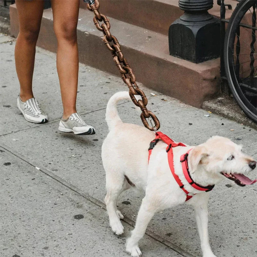 Funny Dog Chain Leash for Dogs & Cats