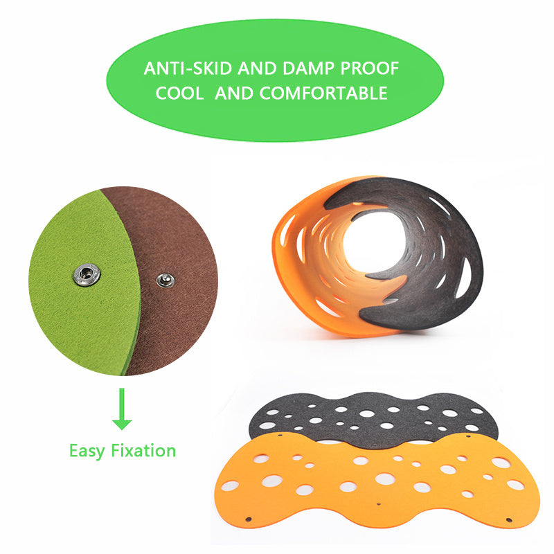 Interactive Felt Tunnel Mat – Play, Hide, & Rest!
