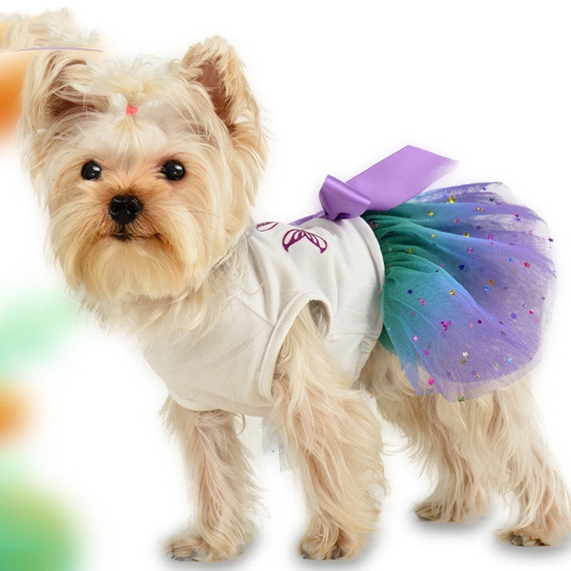 Stylish Pet Outfit – Sapphire Blue ✨