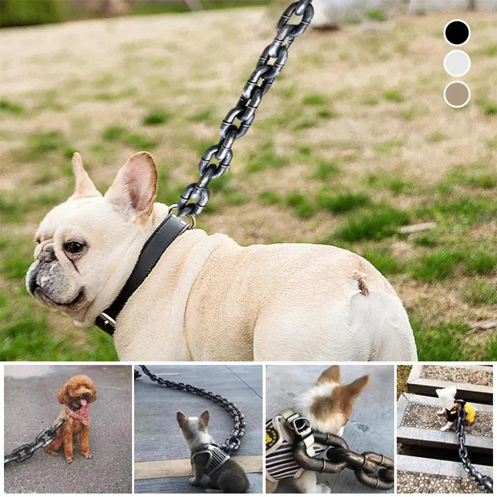 Funny Dog Chain Leash for Dogs & Cats