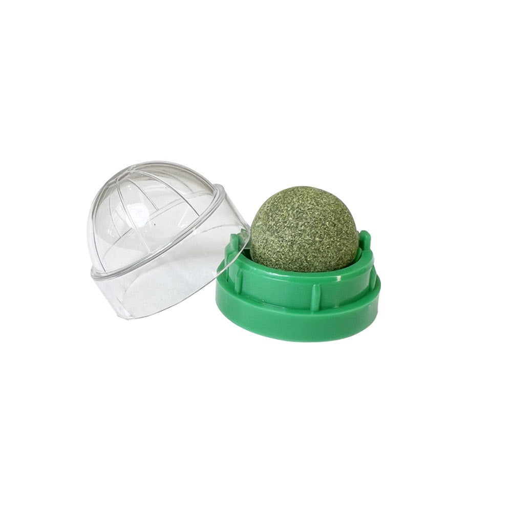 3 Pcs Catnip Balls for Cats – Wall-Mounted Interactive Cat Toys for Indoor Cats