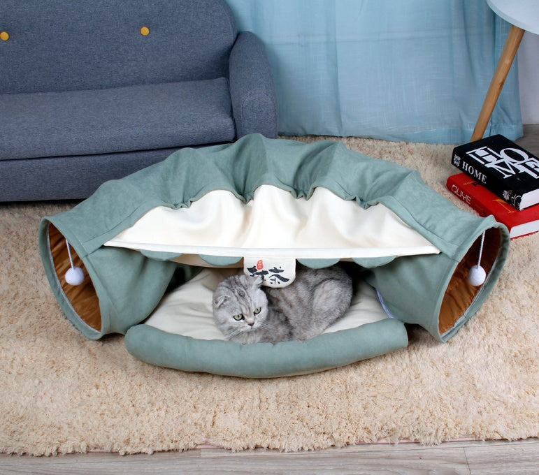 Cat Matcha Park Passage – The Ultimate Play & Nap Spot!