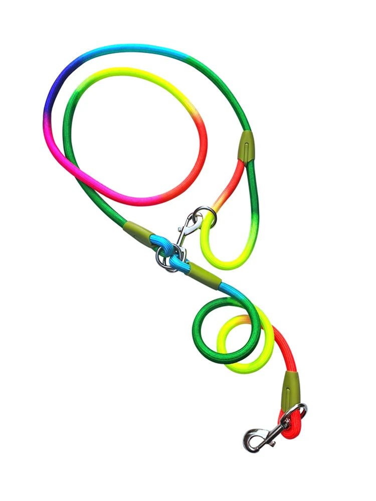 πΎ Reflective Nylon Dog Leash β Safety & Comfort for Every Walk! πΎ