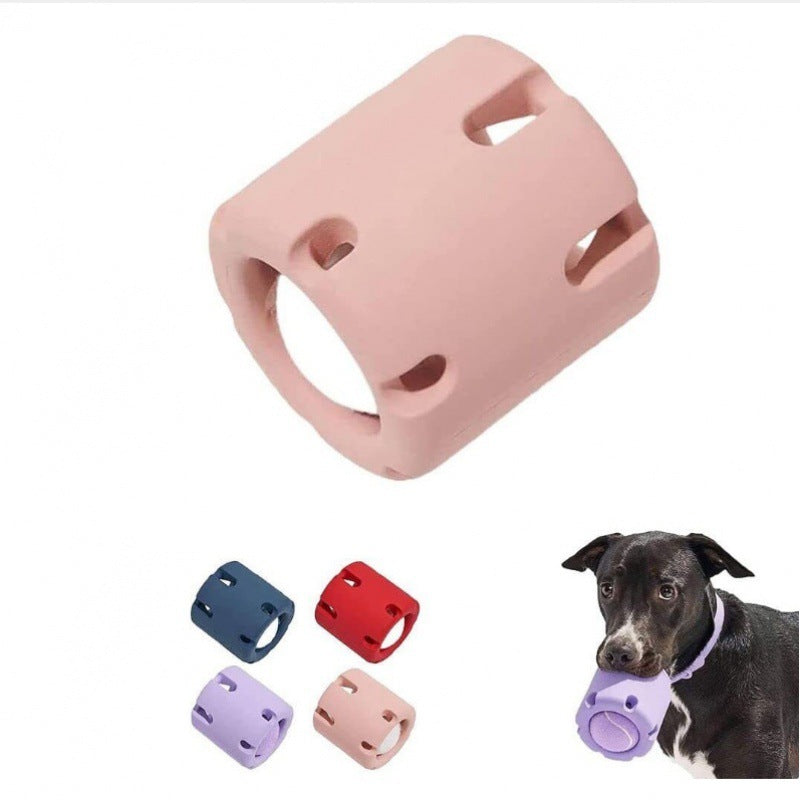 Dog Tennis Cup Natural Rubber Bite-resistant Toy