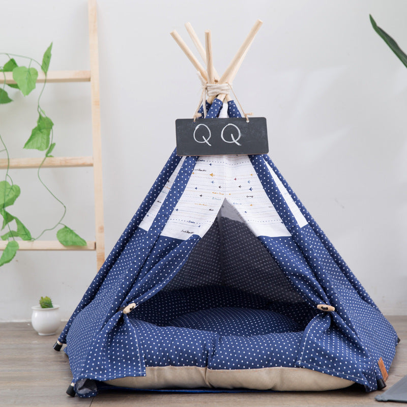 Pet Tent Wooden Nest