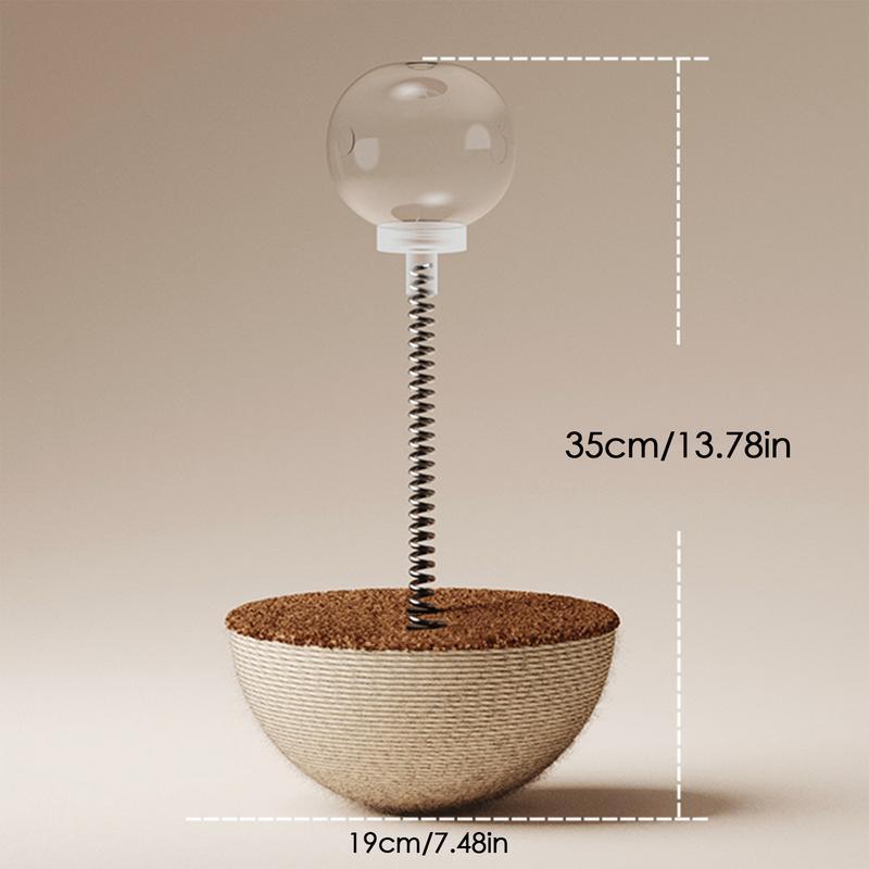 Auto-Balancing Cat Food Toy