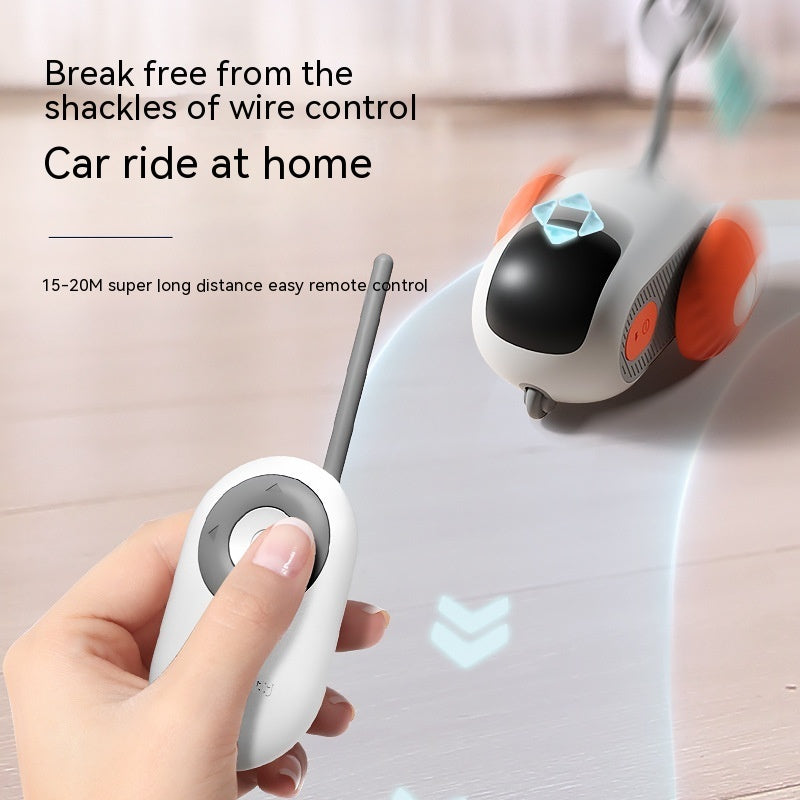 Crazy-Joy Car – Remote Control Electric Cat Toy