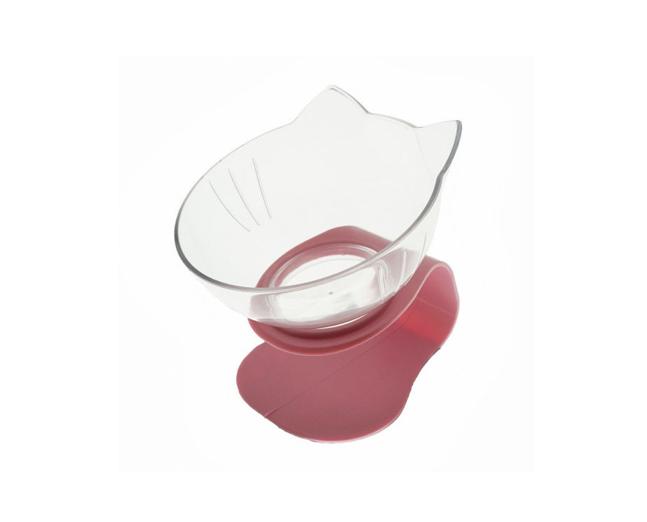 15° Tilted Cat Bowl – Comfortable & Healthy Feeding for Your Pet!