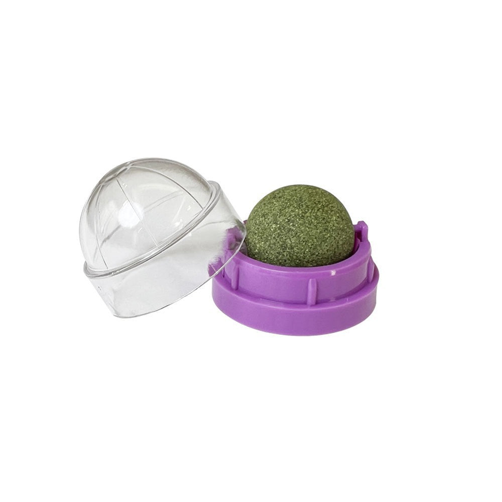 3 Pcs Catnip Balls for Cats – Wall-Mounted Interactive Cat Toys for Indoor Cats