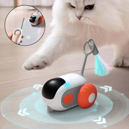 Crazy-Joy Car – Remote Control Electric Cat Toy