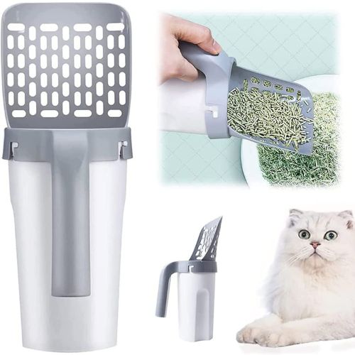 Litter Scooper with Waste Bag System – Effortless Clean-Up
