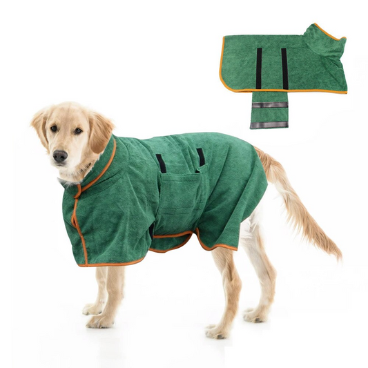 Quick-Dry Pet Bathrobe – Keep Your Pet Warm, Dry, and Comfortable