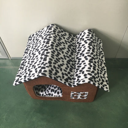 Pet kennel Double Roof Dog House