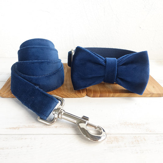 Bow pet collar
