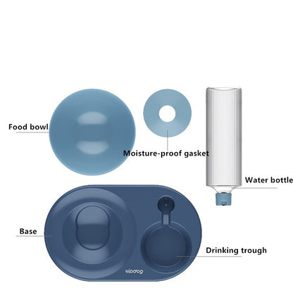 Pet Diner with Automatic Water Dispenser