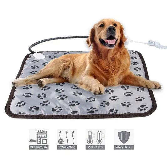 Adjustable Pet Heating Pad Blanket – Warm & Safe Electric Heated Mat for Dogs, Cats & Puppies