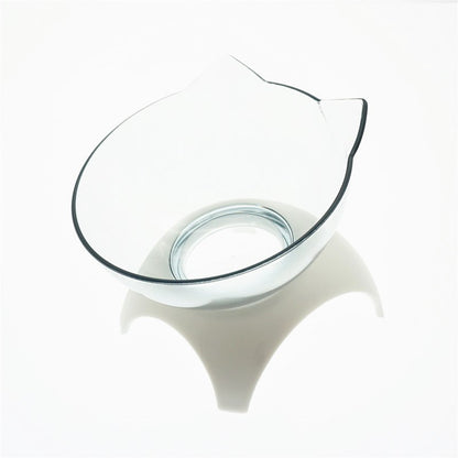 15° Tilted Cat Bowl – Comfortable & Healthy Feeding for Your Pet!