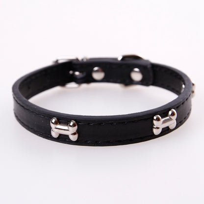 Fashionable Personality Pet PU Neck Ring