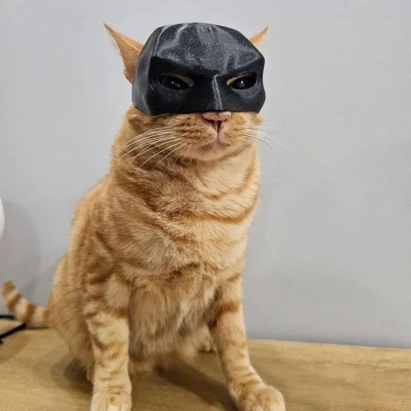 Bat Cat 3D-Printed Cosplay Mask