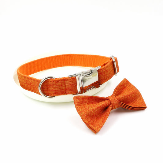 Collar Leash, Pet Bow Collar Pet Leash