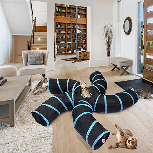 Tree Pattern Tunnel toy for cats