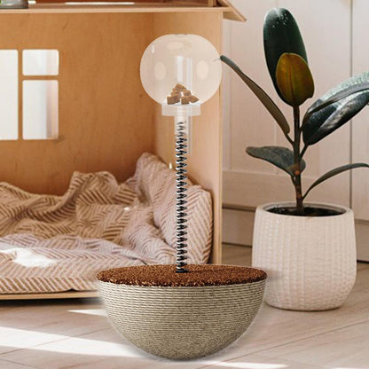 Auto-Balancing Cat Food Toy