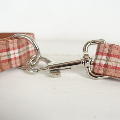 Pet leash, comfortable personality plaid dog chain