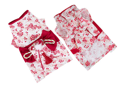 Japanese Style Pet Hanfu – Traditional Elegance for Your Furry Friend!