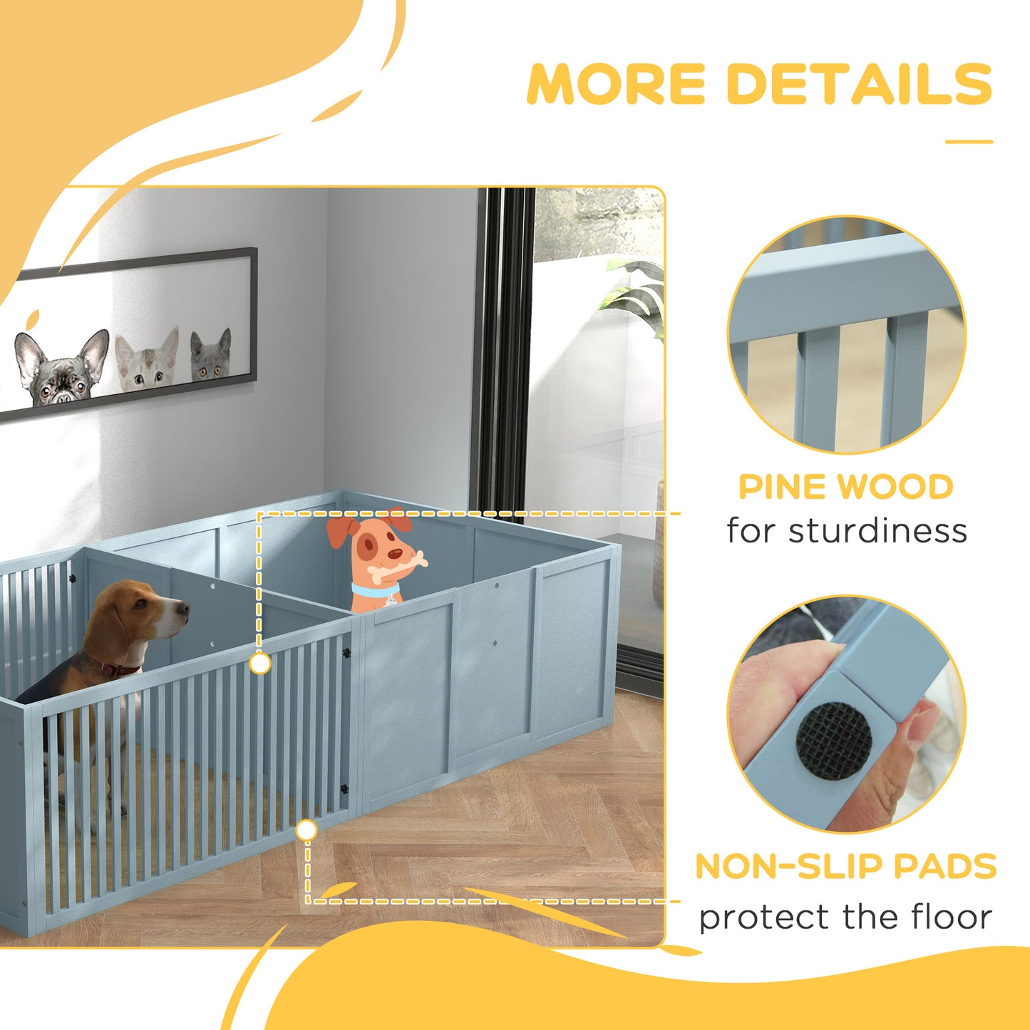 Pet Crates For Mothers, Newborn Puppy Supplies And Essentials Built Comfortably