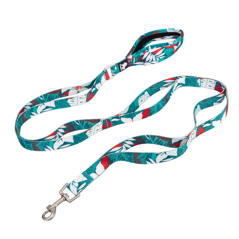 Dog Pulls Rope And Chain Out