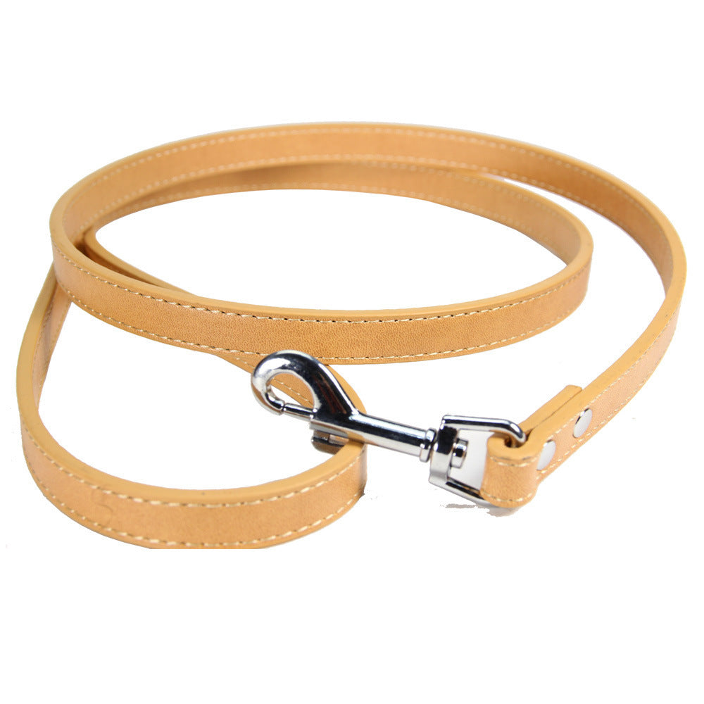 Pet Leather Chain