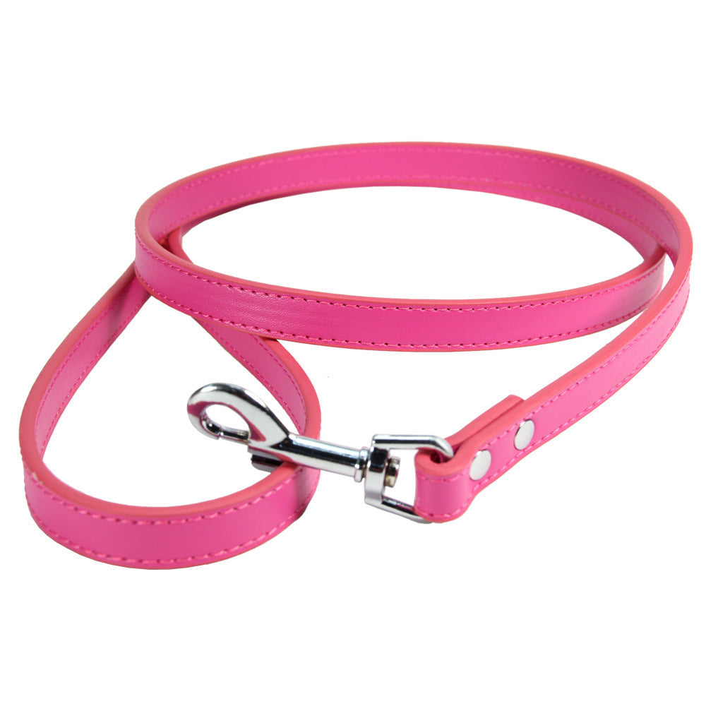 Pet Leather Chain